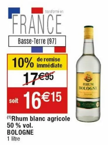 rhum blanc