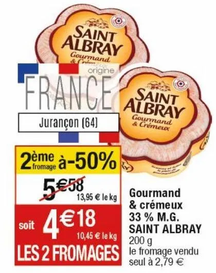 fromage saint albray