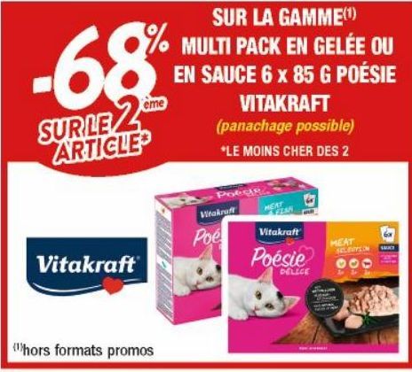 nourriture pour chats Vitakraft