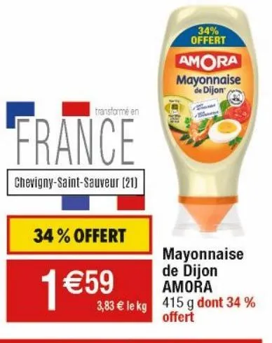 mayonnaise amora