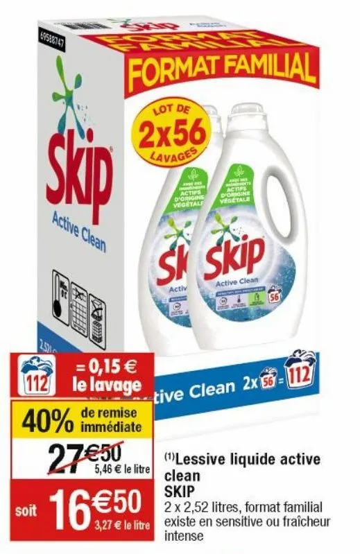 lessive liquide skip