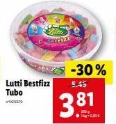 Lutti Bestfizz  Tubo  56670  5.45  3.81  ●g+6,00 € 