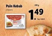 Pain Kebab  -  pains Kebuk  320 g  7.49  1-4,66€ 
