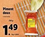 Piment doux  250 g 