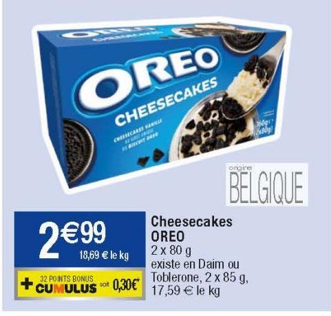 Cheesecake Oreo