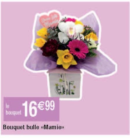 Bouquet bulle <<Mamie>>