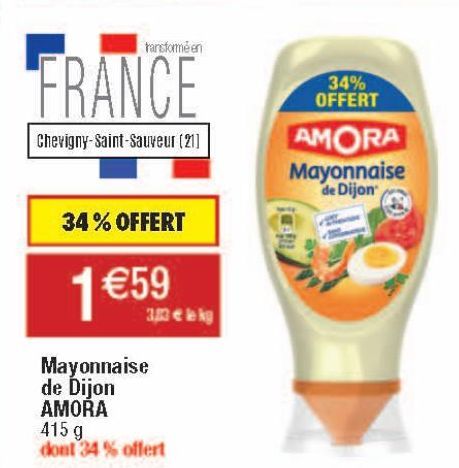 Mayonnaise de Dijon Amora