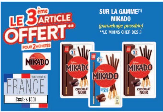 Sur la gamme Mikado