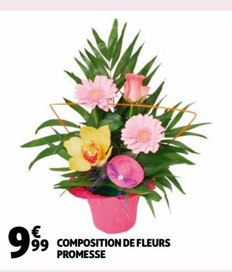 Composition de fleurs Promesse