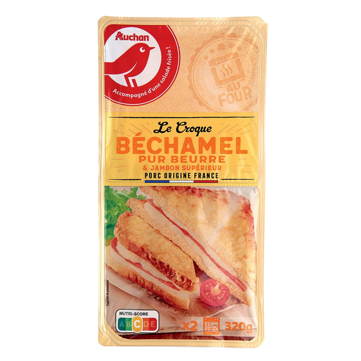 CROQUE MONSIEUR BÉCHAMEL AUCHAN