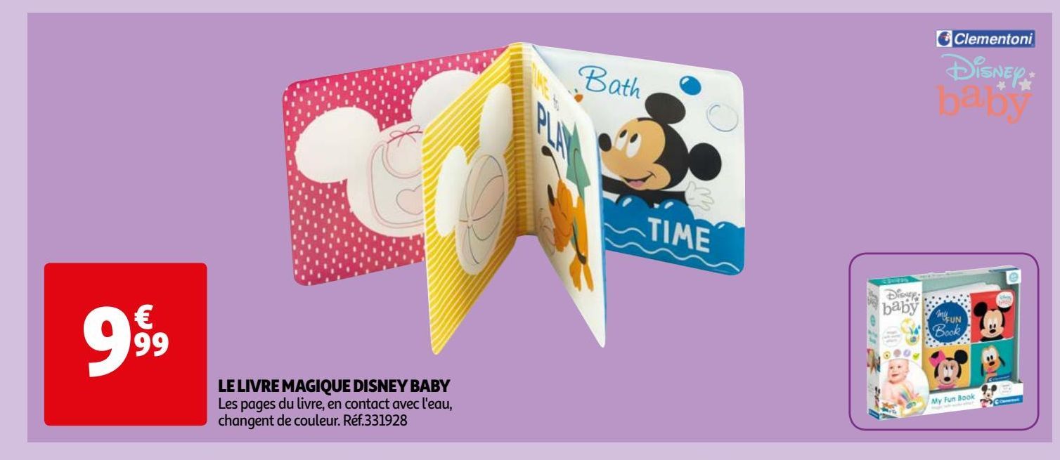 LE LIVRE MAGIQUE DISNEY BABY