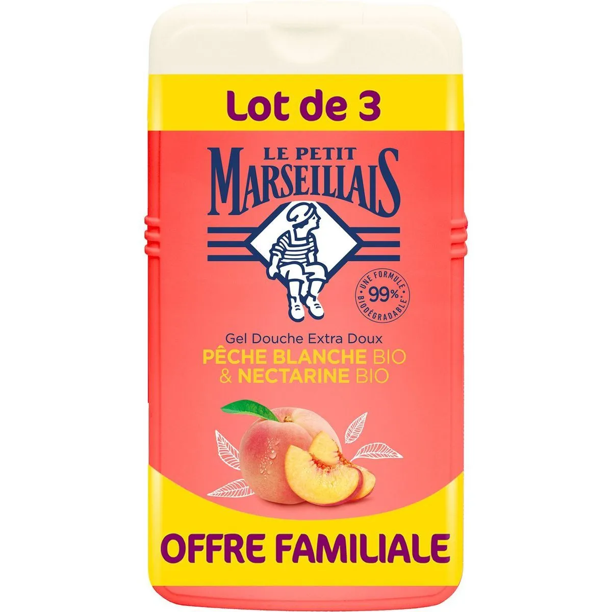 gel douche le petit marseillais