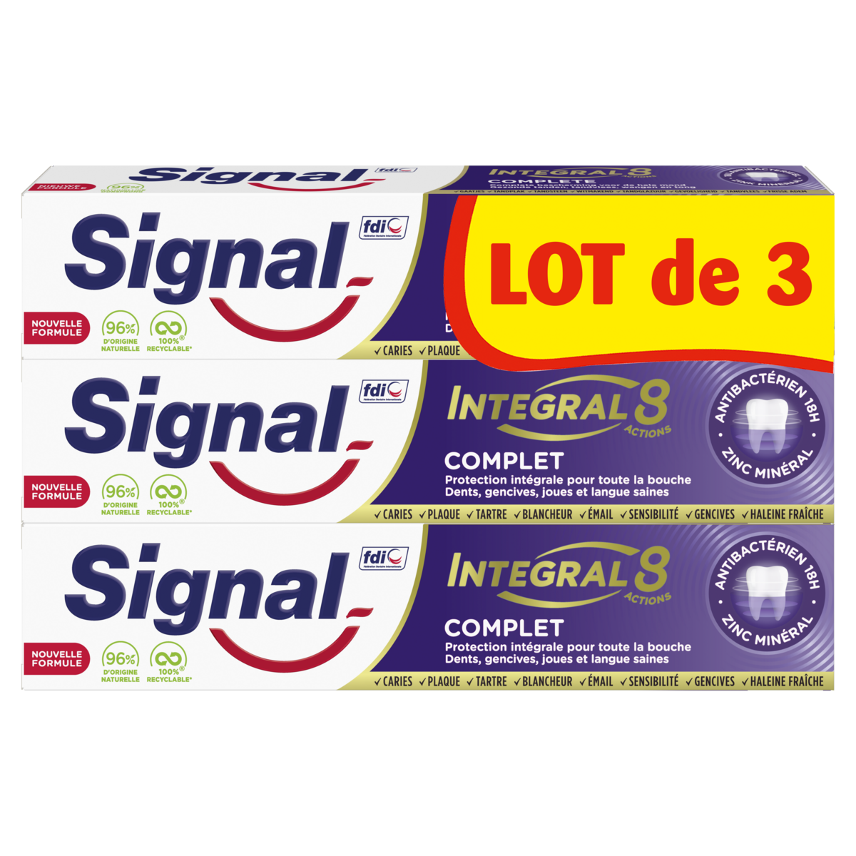 DENTIFRICE SIGNAL INTÉGRAL 8