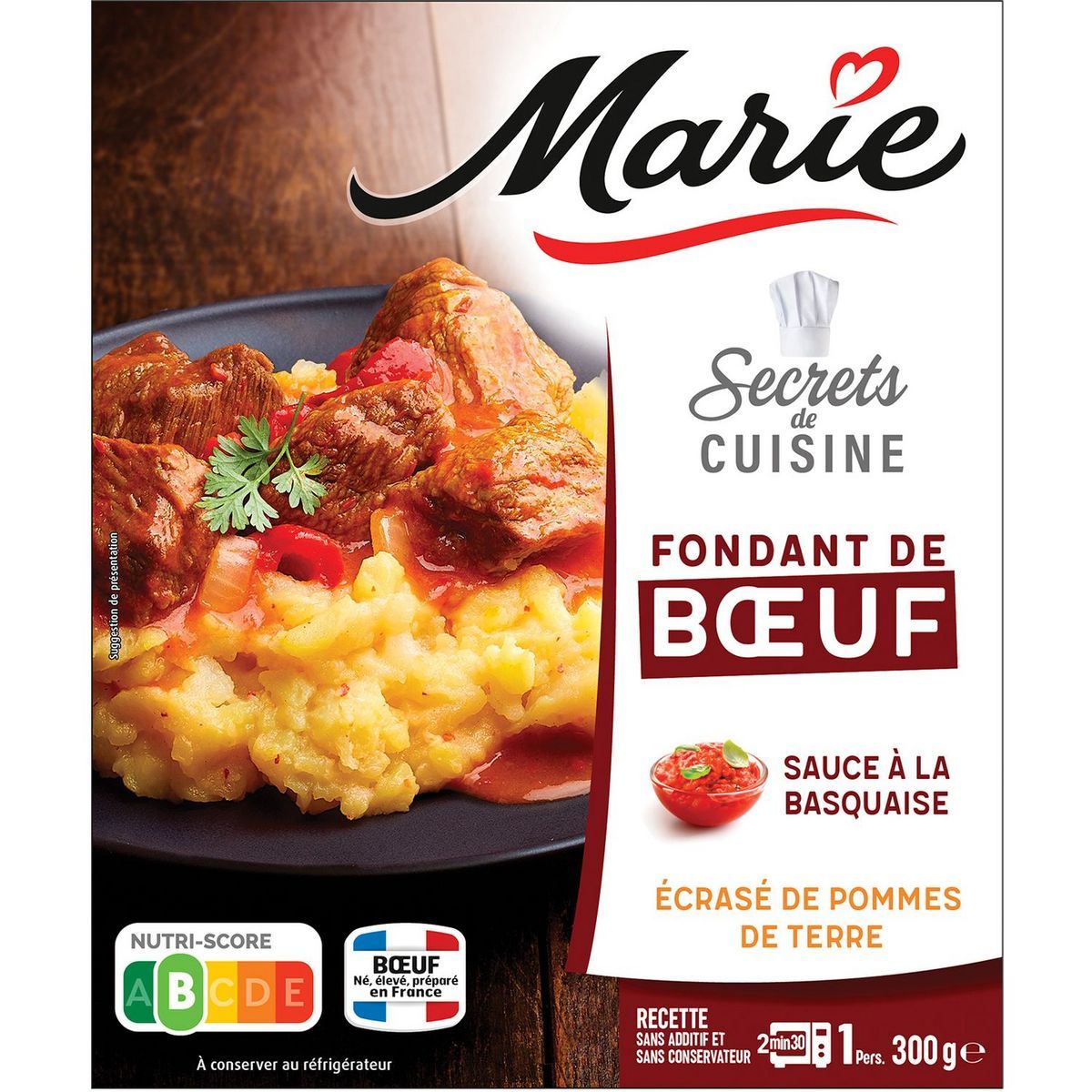 plats cuisinés Marie