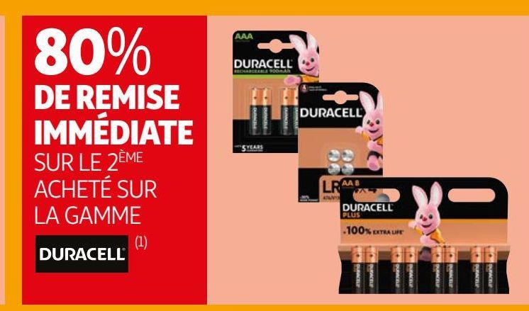 La gamme Duracell