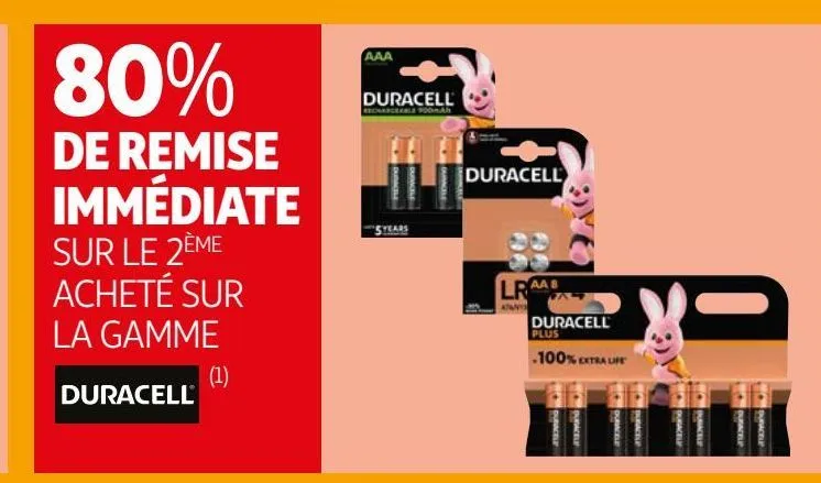 la gamme duracell