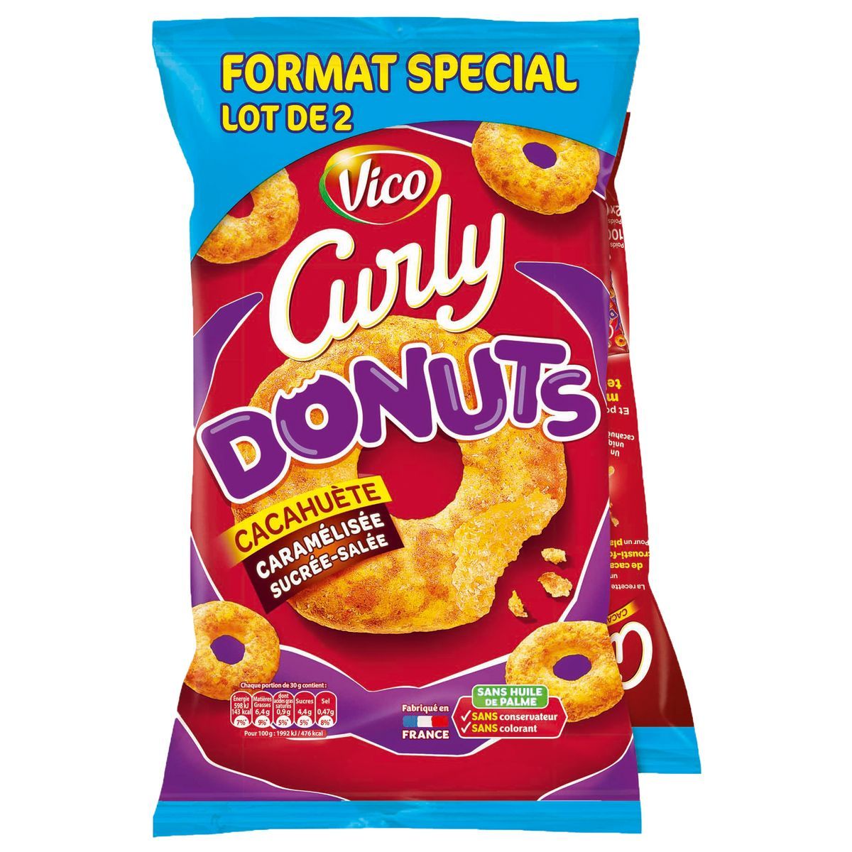 CURLY DONUT'S CACAHUÈTE VICO