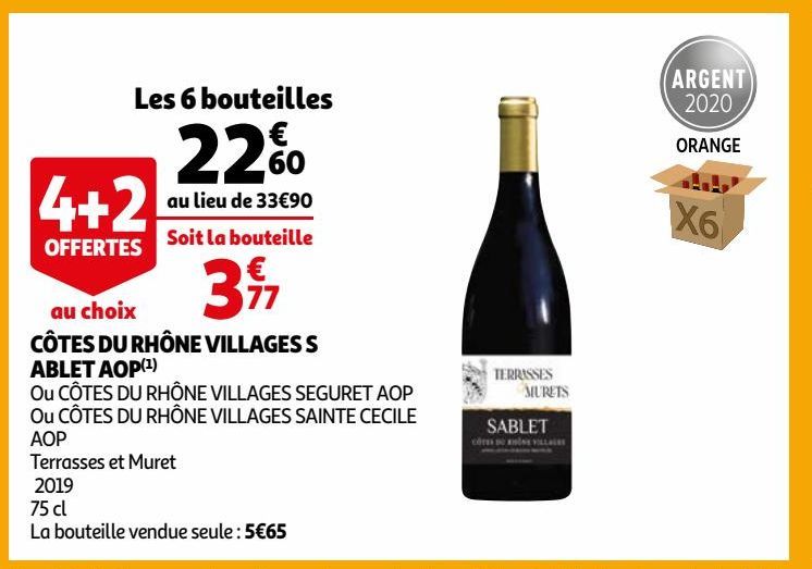 CÔTES DU RHÔNE VILLAGES S ABLET AOP(1)