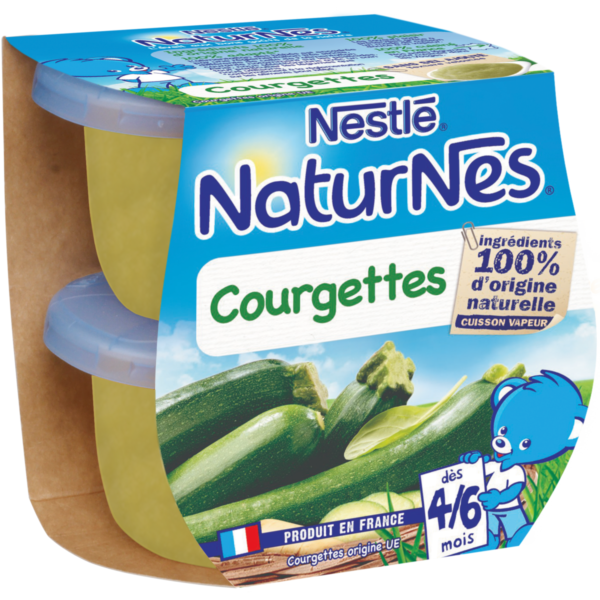 POTS DE LÉGUMES NATURNES NESTLÉ