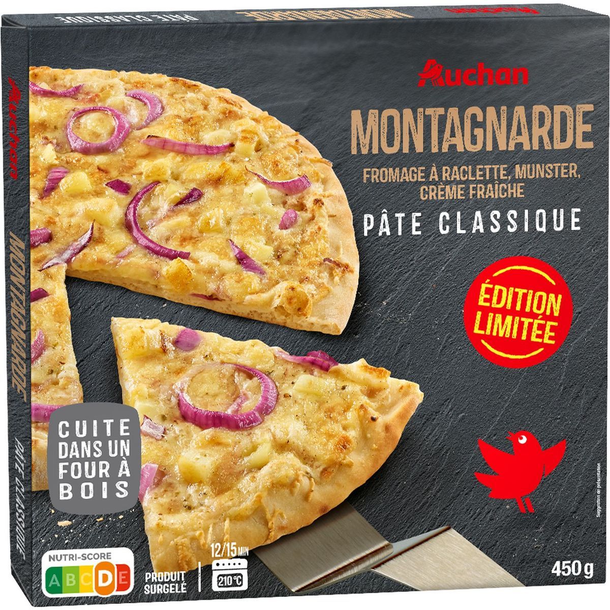 PIZZA MONTAGNARDE SURGELÉE AUCHAN