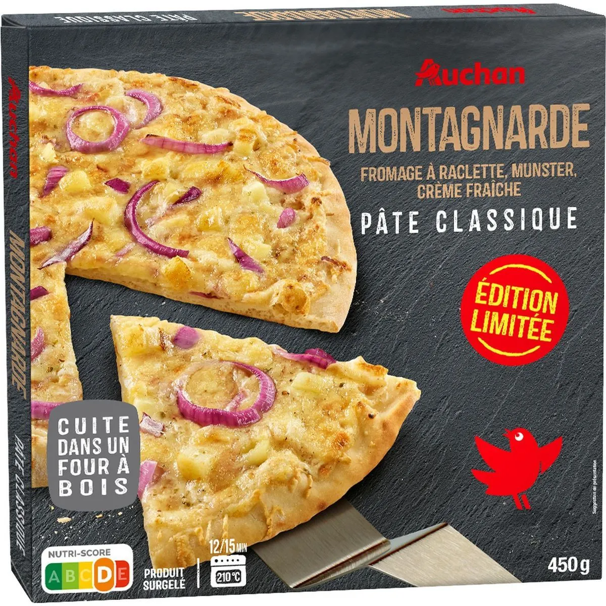 pizza montagnarde surgelée auchan