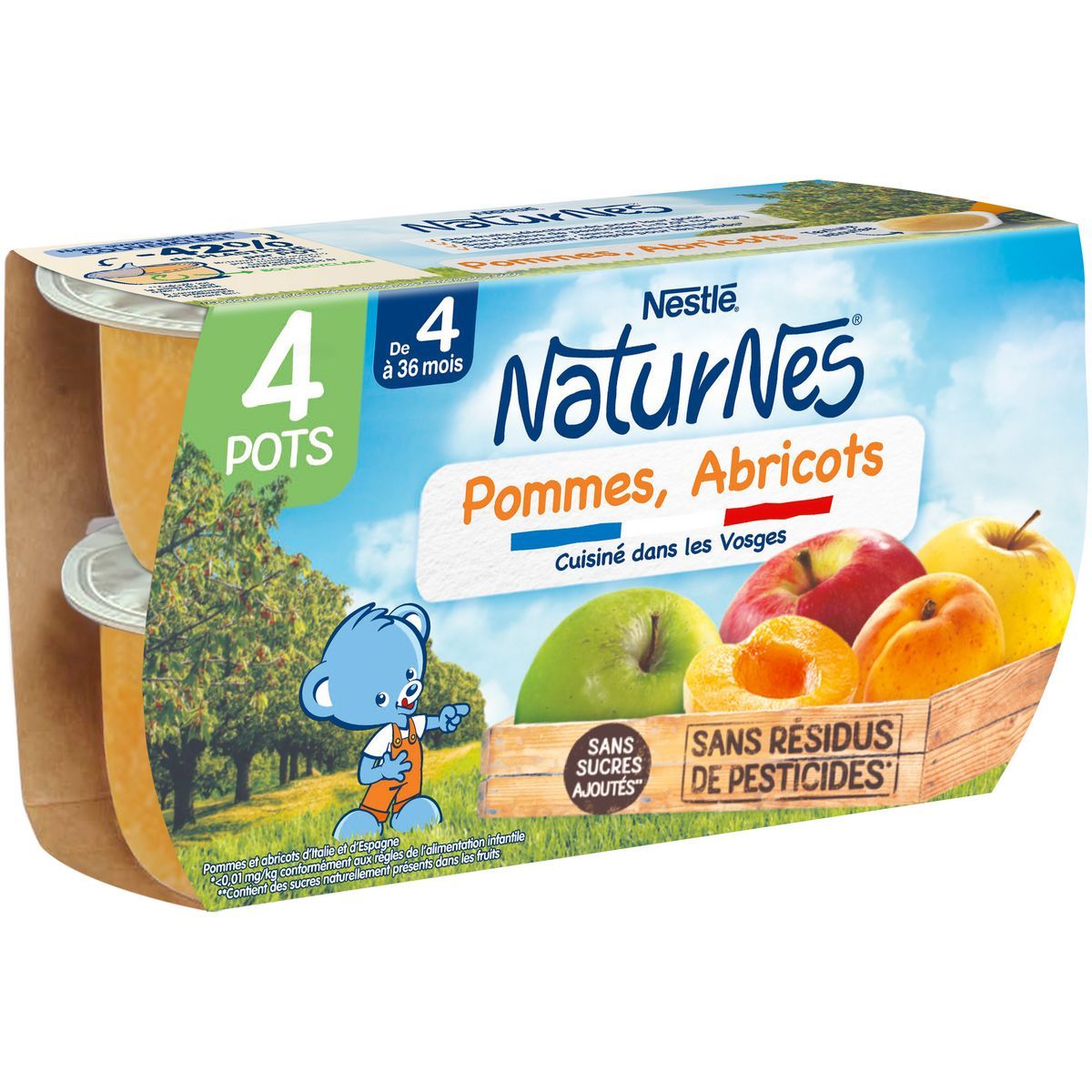 POTS DE FRUITS NATURNES NESTLÉ