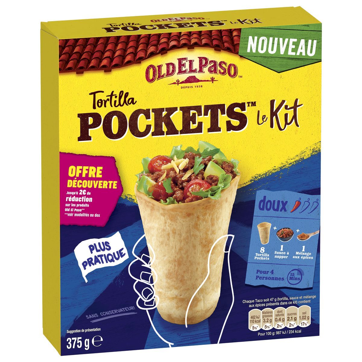 KIT TORTILLA POCKET