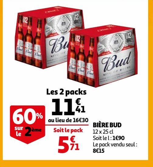 BIÈRE BUD