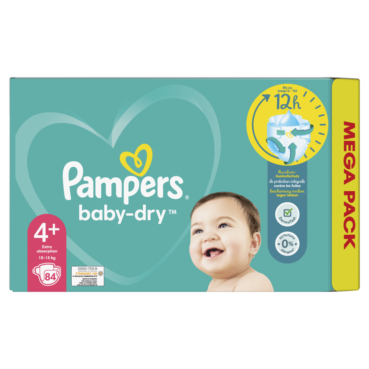 Changes baby dry mega Pampers