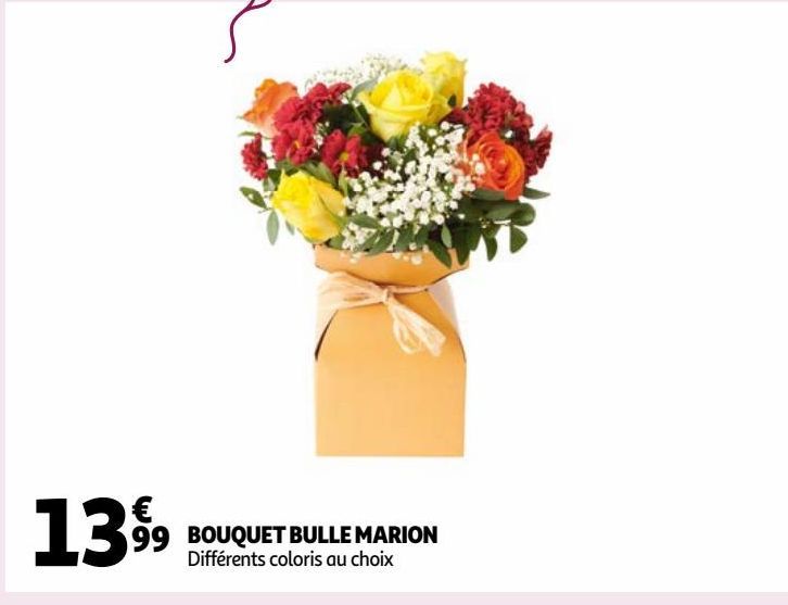 Bouquet bulle marion