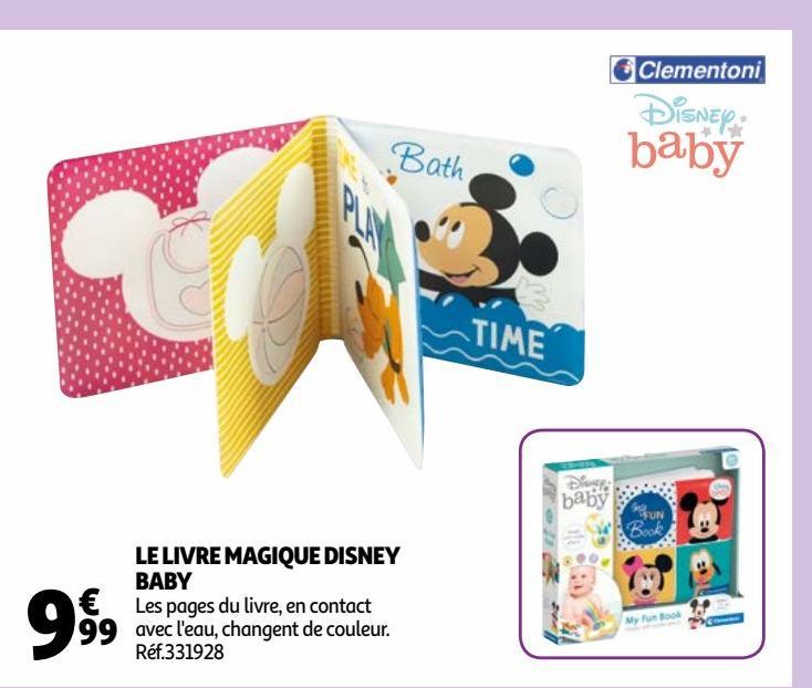 LE LIVRE MAGIQUE DISNEY BABY