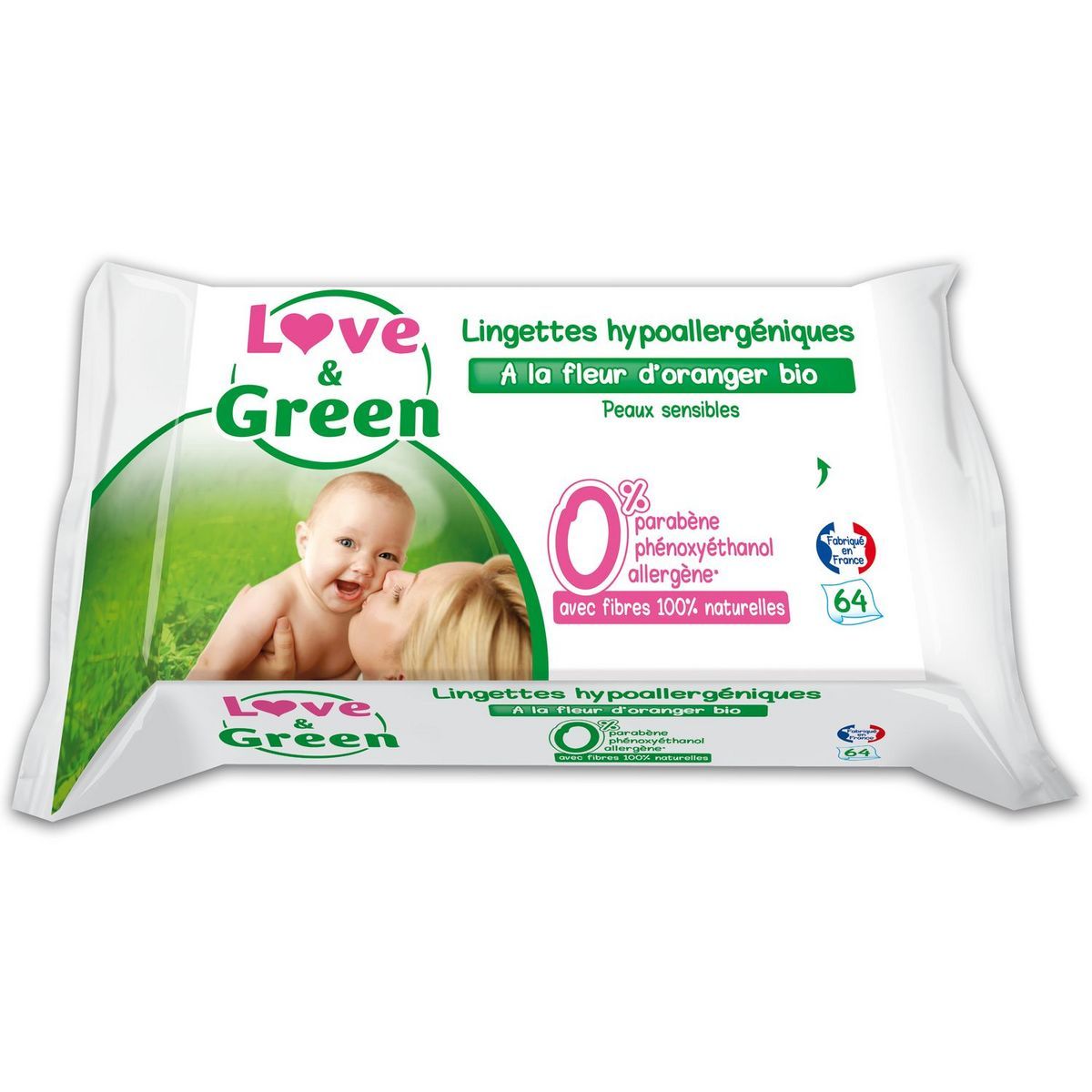 LINGETTES LOVE AND GREEN