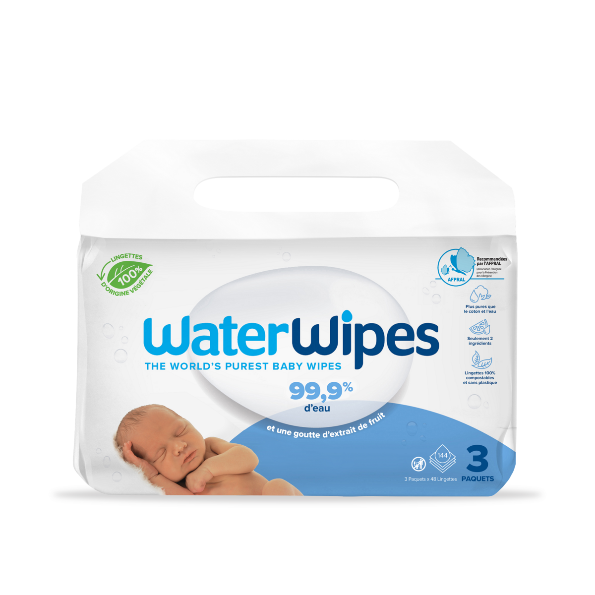 LINGETTES WATERWIPES