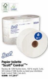 papier toilette Scott