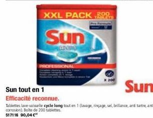 XXL PACK 200  Sun  GINGO 