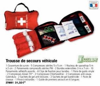 trousse de secours 3M