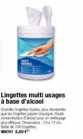 lingettes 