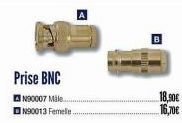 Prise BNC  N90007 Mile.  N90013 Femelle  18,90€  16,70€ 