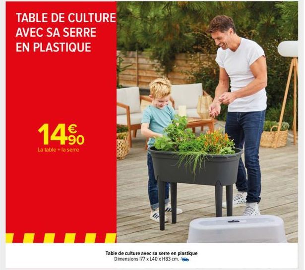 table de culture 