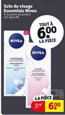 crème visage Nivea