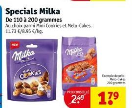 cookies Milka