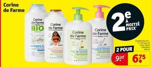 corine de farme  liniment 3.  corine de farme baby  corine  bio de farme  organic  gel do  www.  corine de farme  baby  baby lo  loit de toilette  corine de farme -baby- yak  el corps & cheveux  2  mo