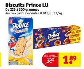 biscuits Prince Prince