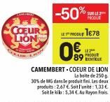 camembert Coeur de Lion