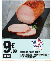 rôti de porc 