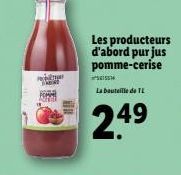 mble  A  Ad  Les producteurs d'abord purjus pomme-cerise  SEISS  La bouteille de TL  249 
