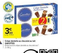 chocolat au lait Gavottes