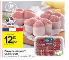 paupiettes de porc Carrefour