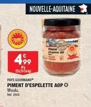 nouvelle-aquitaine  499  k  pays gourmand  piment d'espelette aop ⓒ moulu, rm 2804 