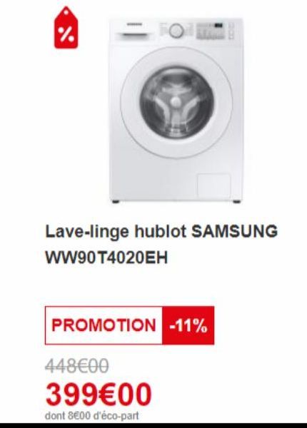 lave-linge Samsung